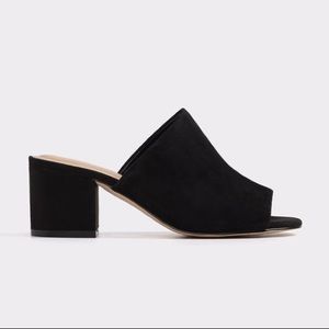 Chic Black ALDO Slip-on Mules